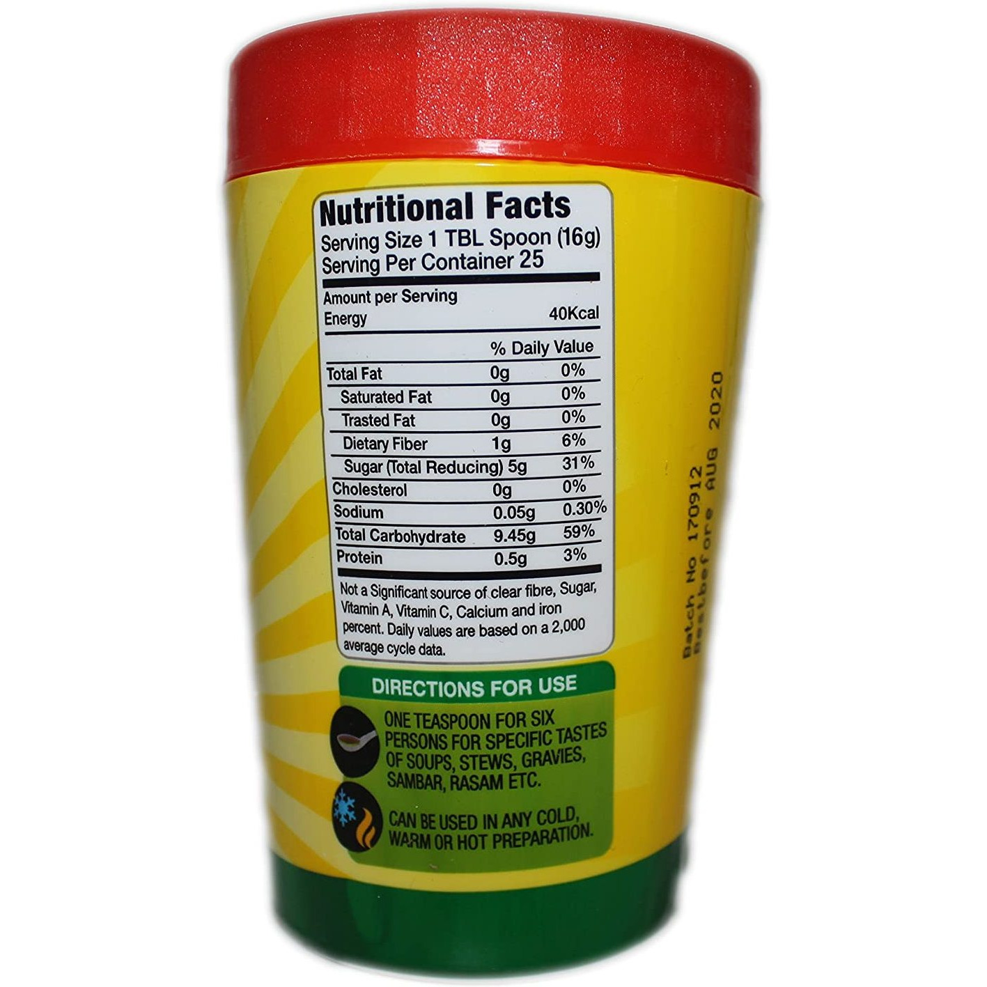 Tamicon Tamarind Concentrate - 400 Gm (14 Oz)