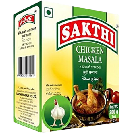 Case of 10 - Sakthi Chicken Masala - 200 Gm (7 Oz)