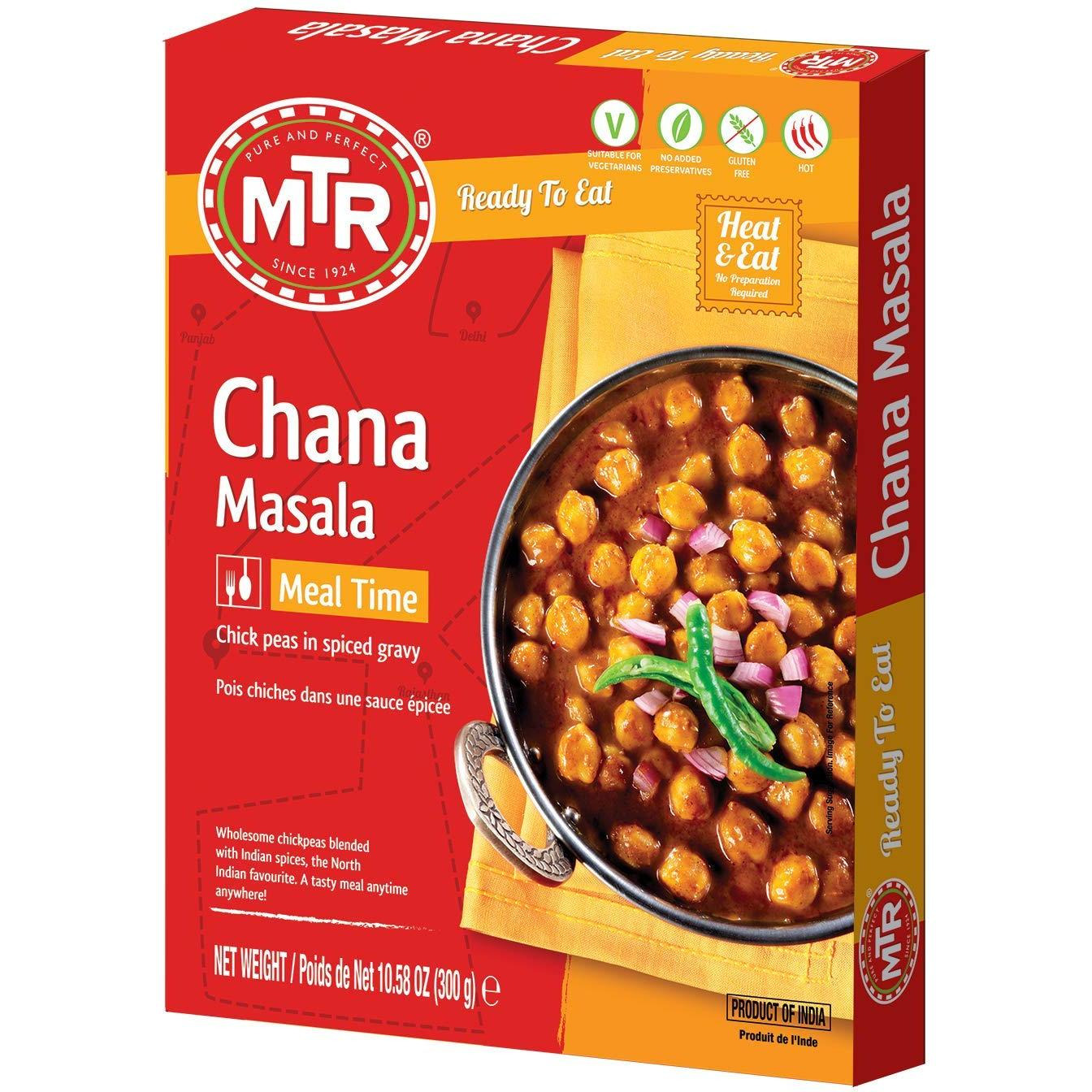 MTR Ready To Eat Chana Masala - 300 Gm (10.5 Oz)