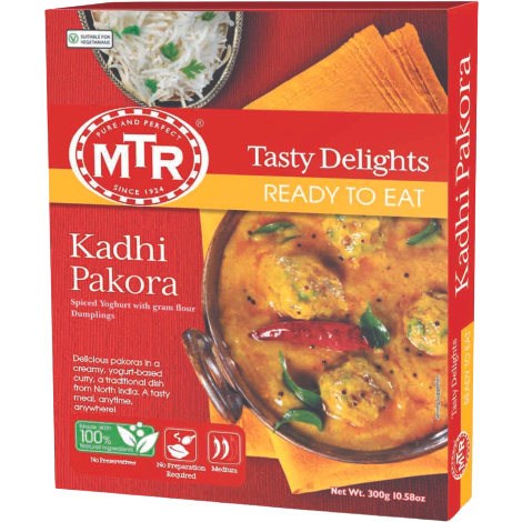 Case of 20 - Mtr Ready To Eat Kadhi Pakora - 300 Gm (10.58 Oz)