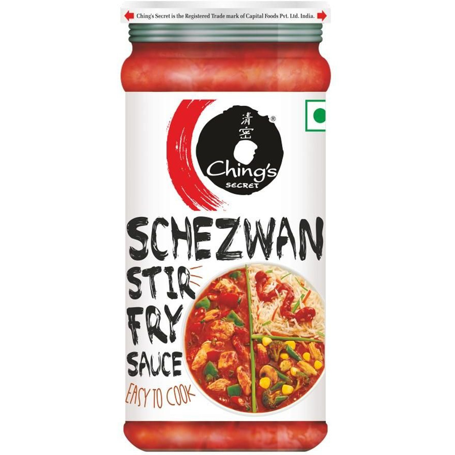 Case of 24 - Ching's Secret Schezwan Stir Fry Sauce - 250 Gm (8.8 Oz)