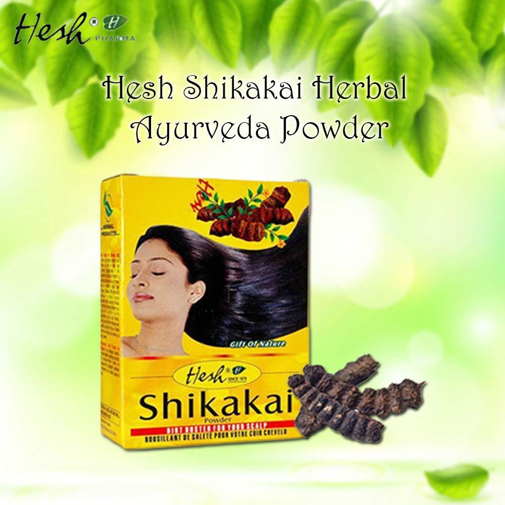 Hesh Herbal Shikakai Powder - 100 Gm (3.5 Oz)