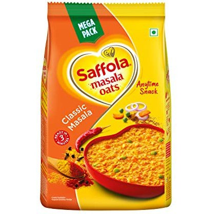 Saffola Masala Oats Classic Masala - 500 Gm (17.6 Oz)