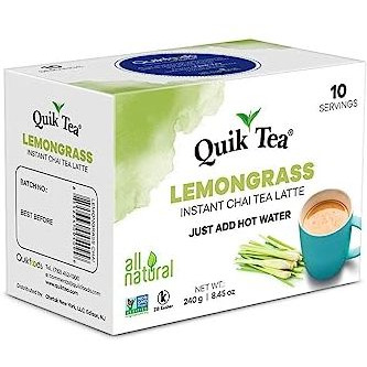 Quik Tea Lemongrass Chai - 240 Gm (8.5 Oz )