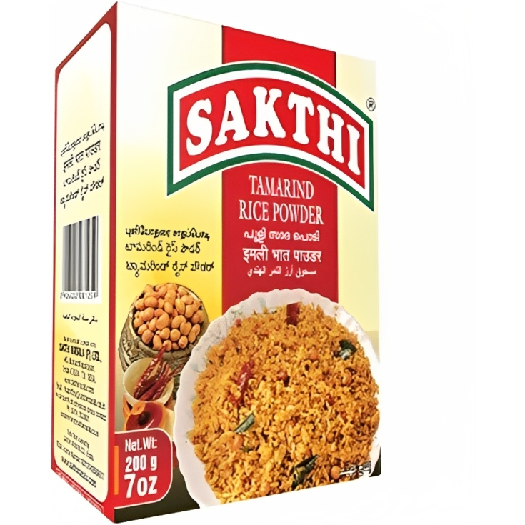 Case of 10 - Sakthi Tamarind Rice Powder - 200 Gm (7 Oz)