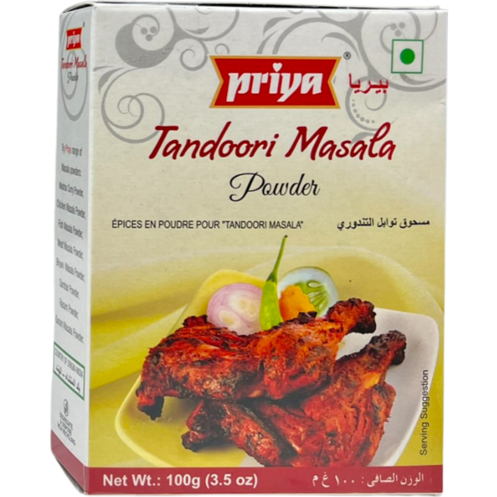 Case of 12 - Priya Tandoori Masala Powder - 100 Gm (3.5 Oz)
