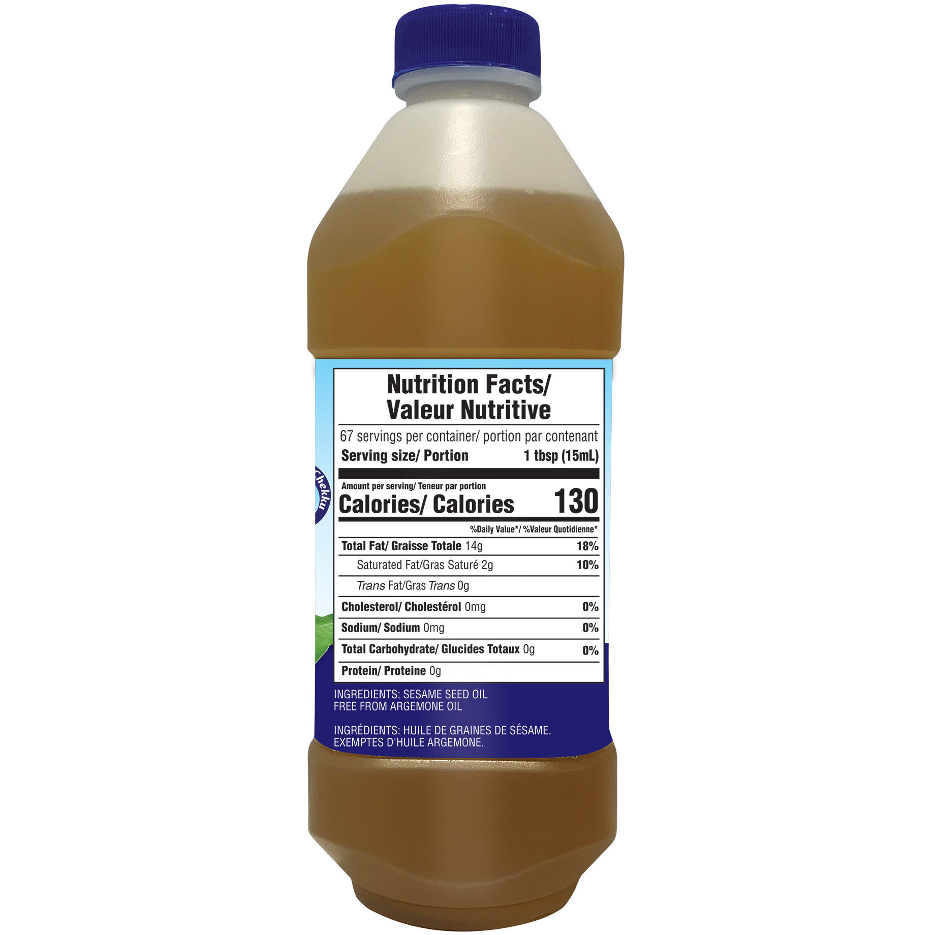 Laxmi Sesame Gingelly Oil - 1 L (33.8 Fl Oz)