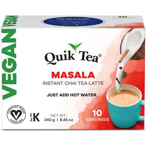 Quik Tea Vegan Instant Masala Chai - 240 Gm (8.45 Oz)