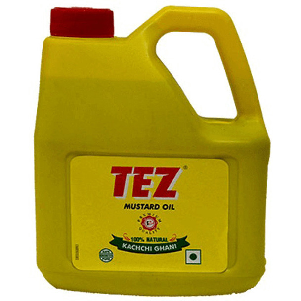 Tez Mustard Oil - 160 Fl Oz (4.75 L)