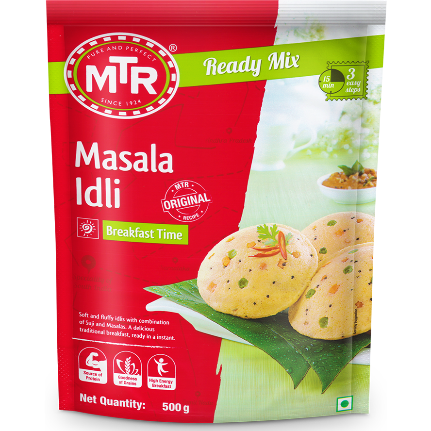 MTR Breakfast Mix Masala Rava Idli - 500 Gm (1.1 Lb)