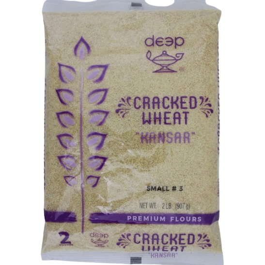 Deep Kansar Cracked Wheat Small - 2 Lb (907 Gm)