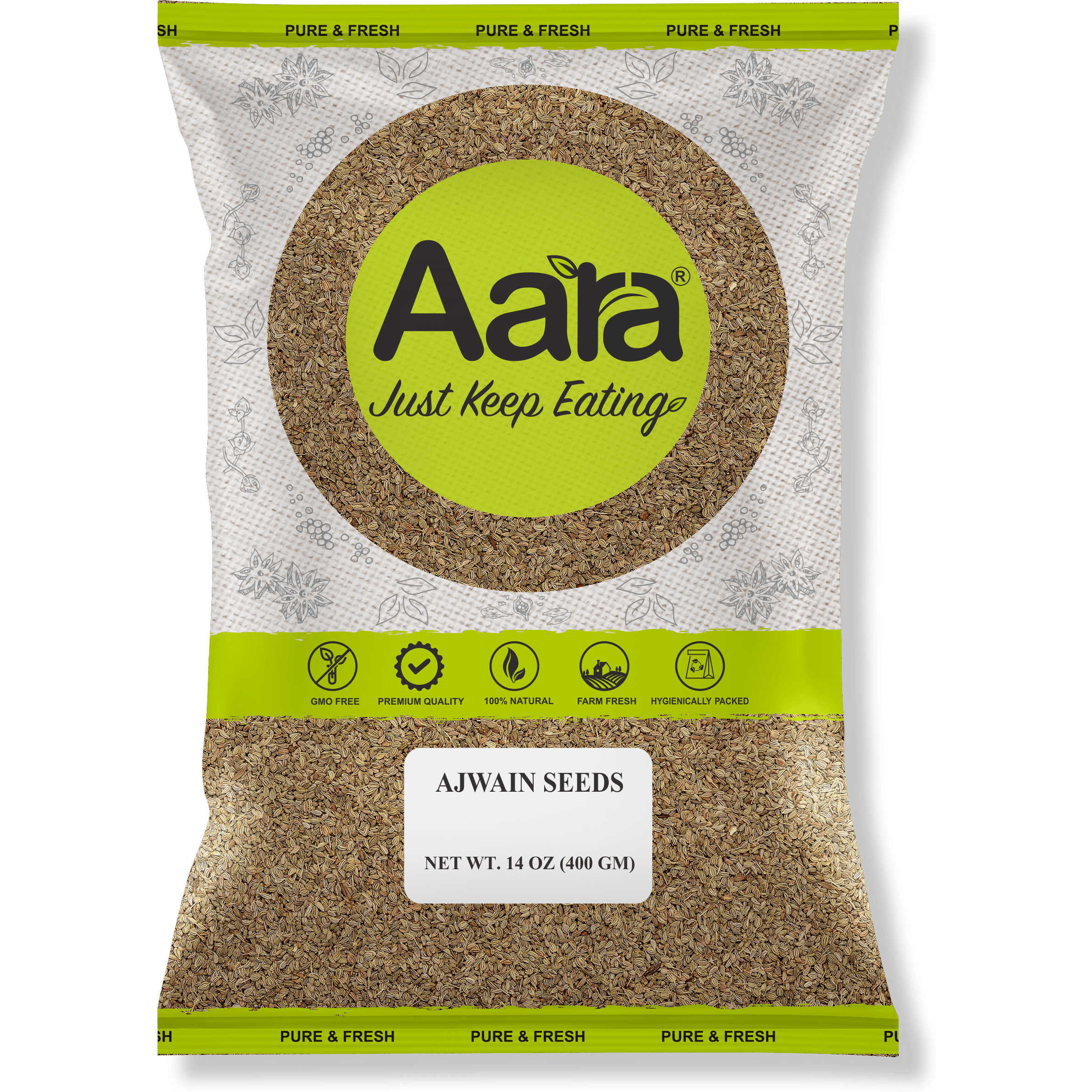 Aara Ajwain Seeds - 7 oz