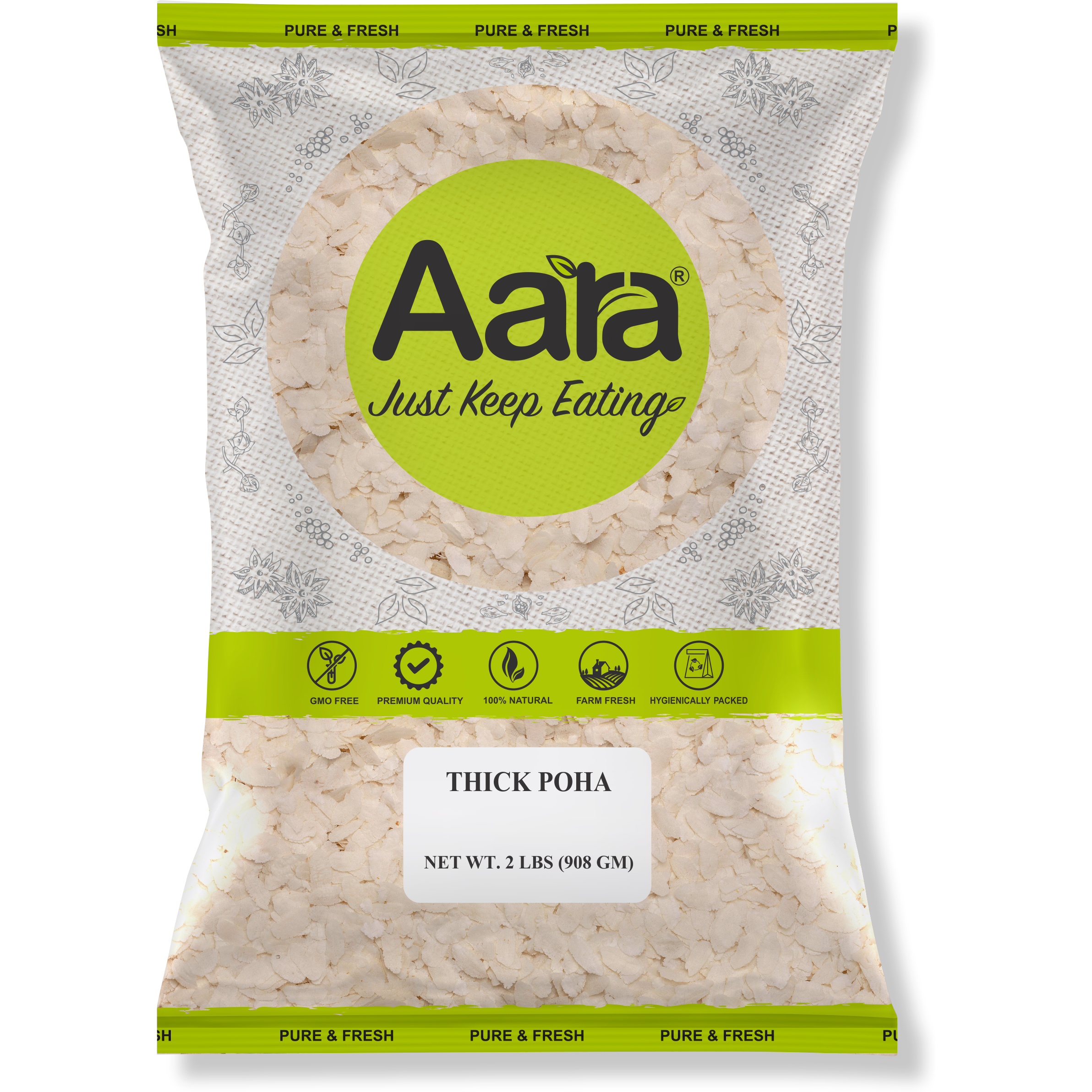 Aara Poha Thick - 2 lb