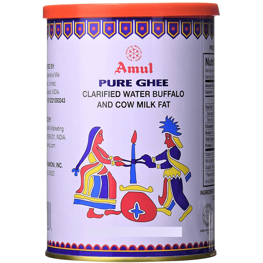 Amul Ghee (Pure Cow Ghee) Export Pack (FDA Approved)- 500 gm