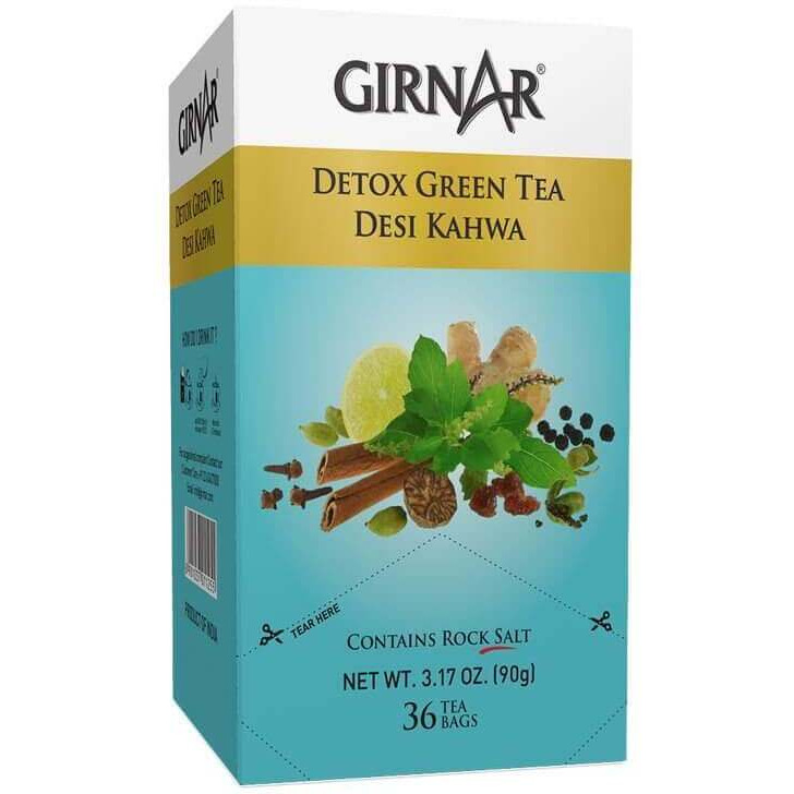 Girnar Detox Green Tea (36 Tea Bags) - 110 gm