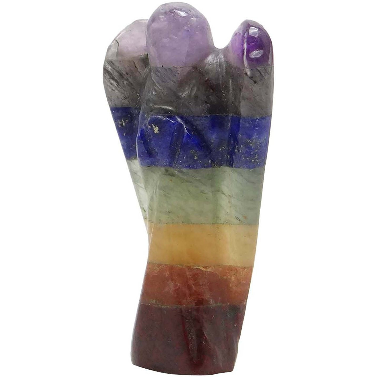 Winmaarc Stone Carved Stone Angel Reiki Healing Crystal Meditation Psychic Guardian Gift