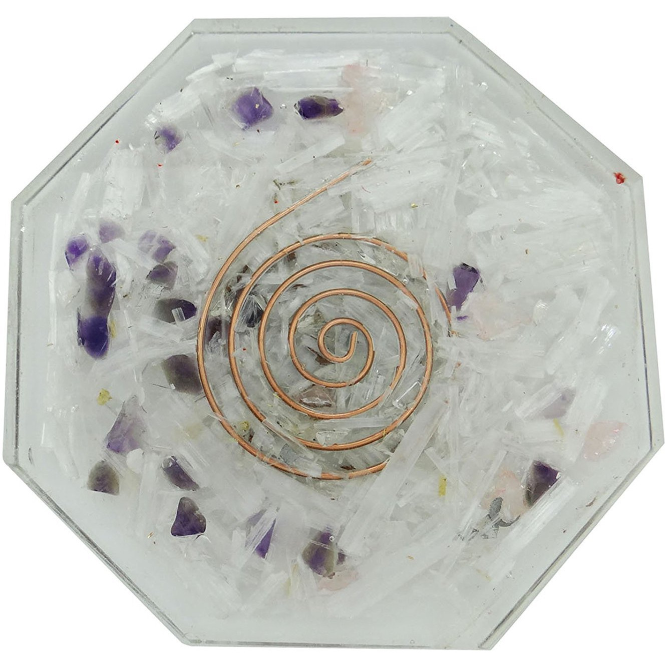 Winmaarc Reiki Healing Crystal Symbol Disc Orgone Octagon Spiritual Healing