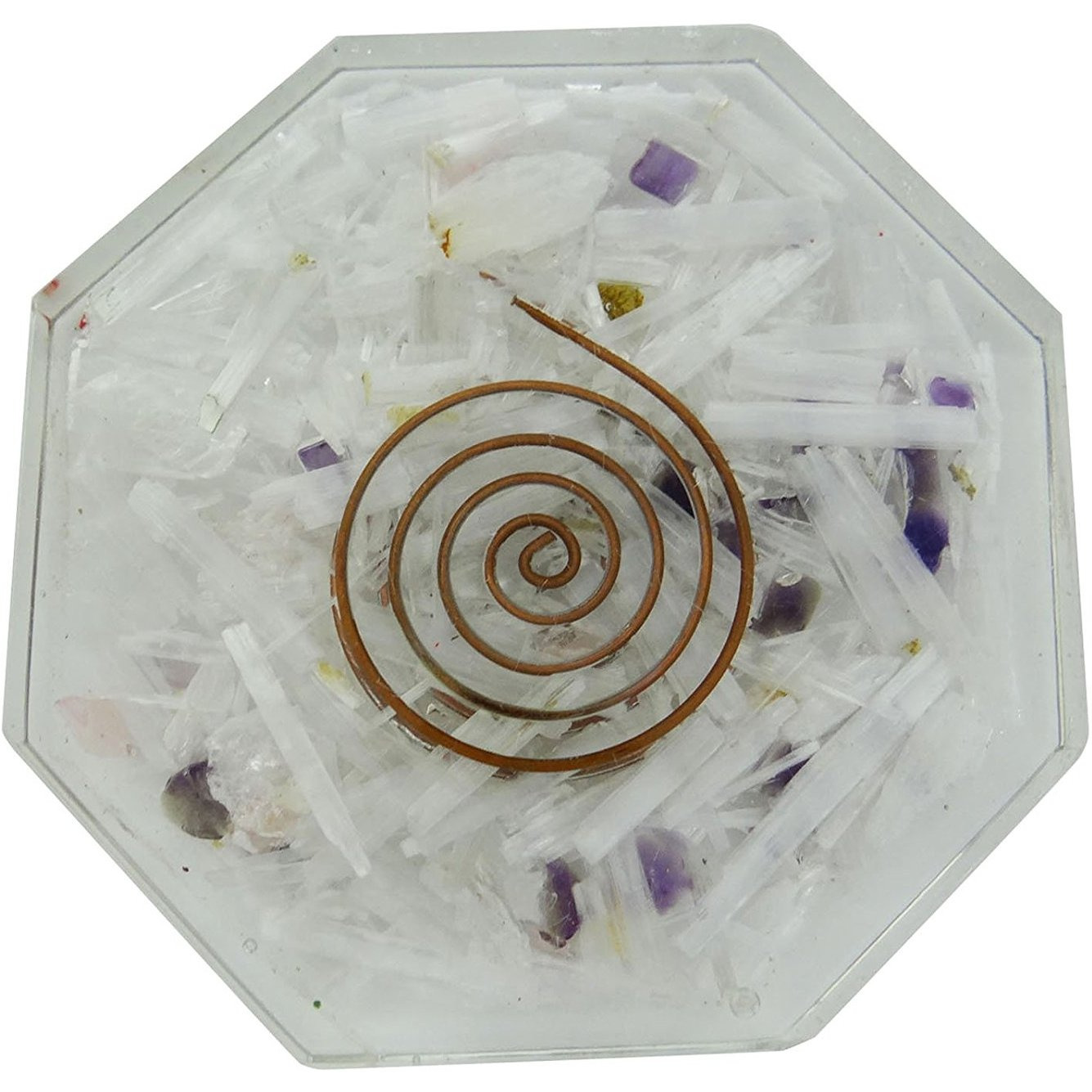 Winmaarc Reiki Healing Crystal Symbol Disc Orgone Octagon Spiritual Healing