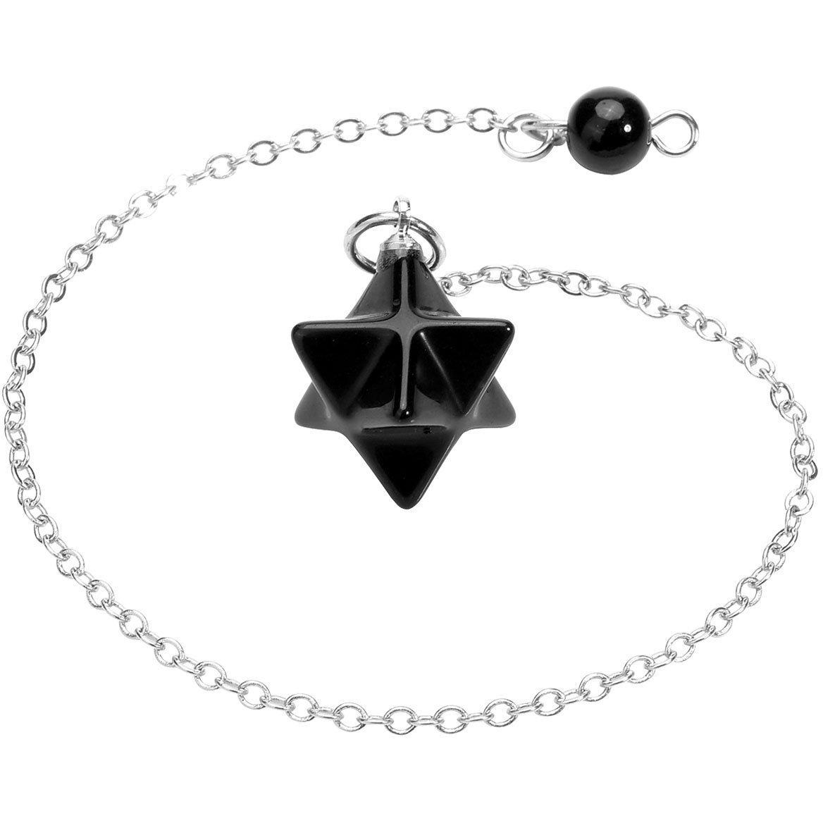 Winmaarc Healing Crystal Merkaba Pendant Dosing Pendulum Reiki Balancing Poerful Deflector