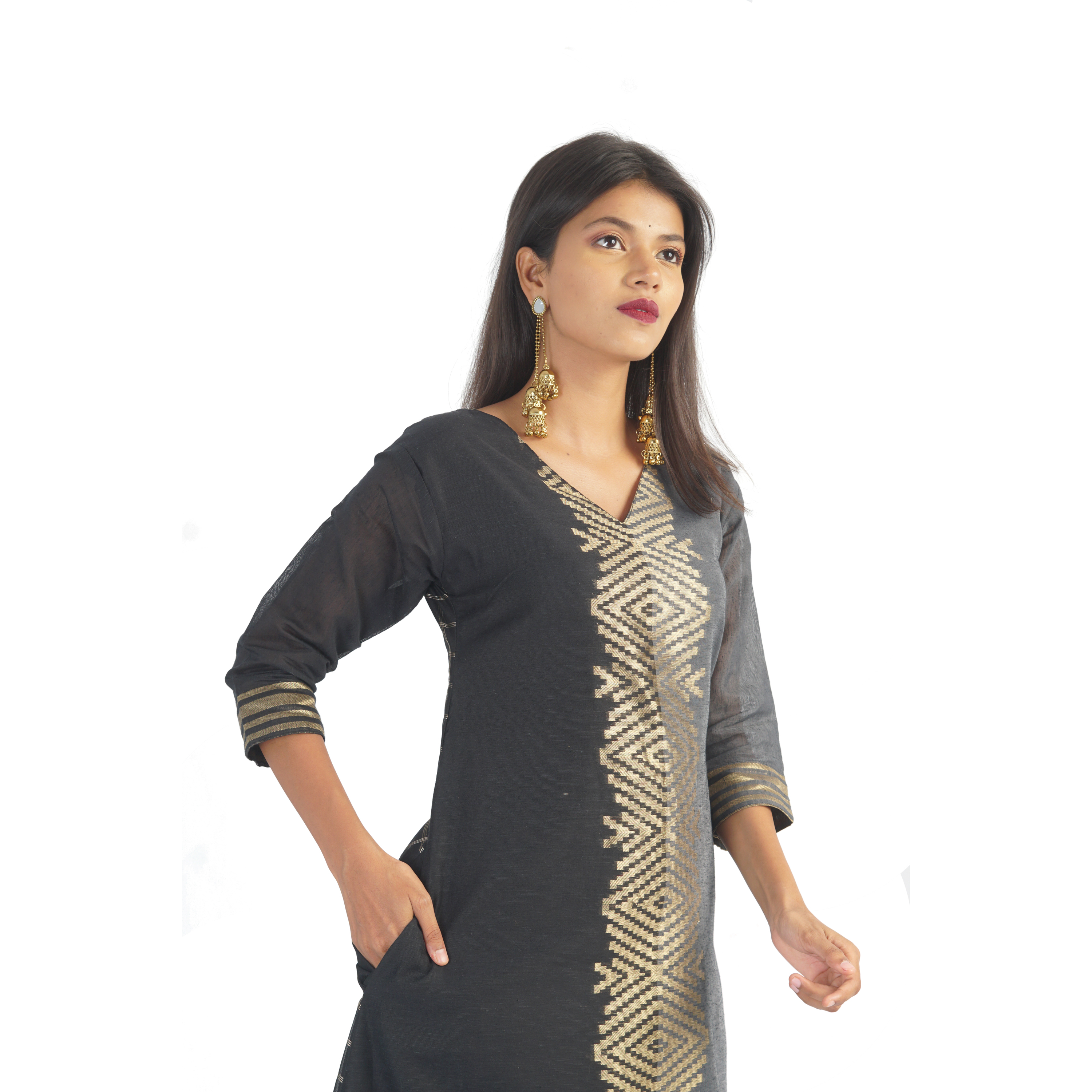 Pink Flamingo Clothing After Dark Reversible Kurta