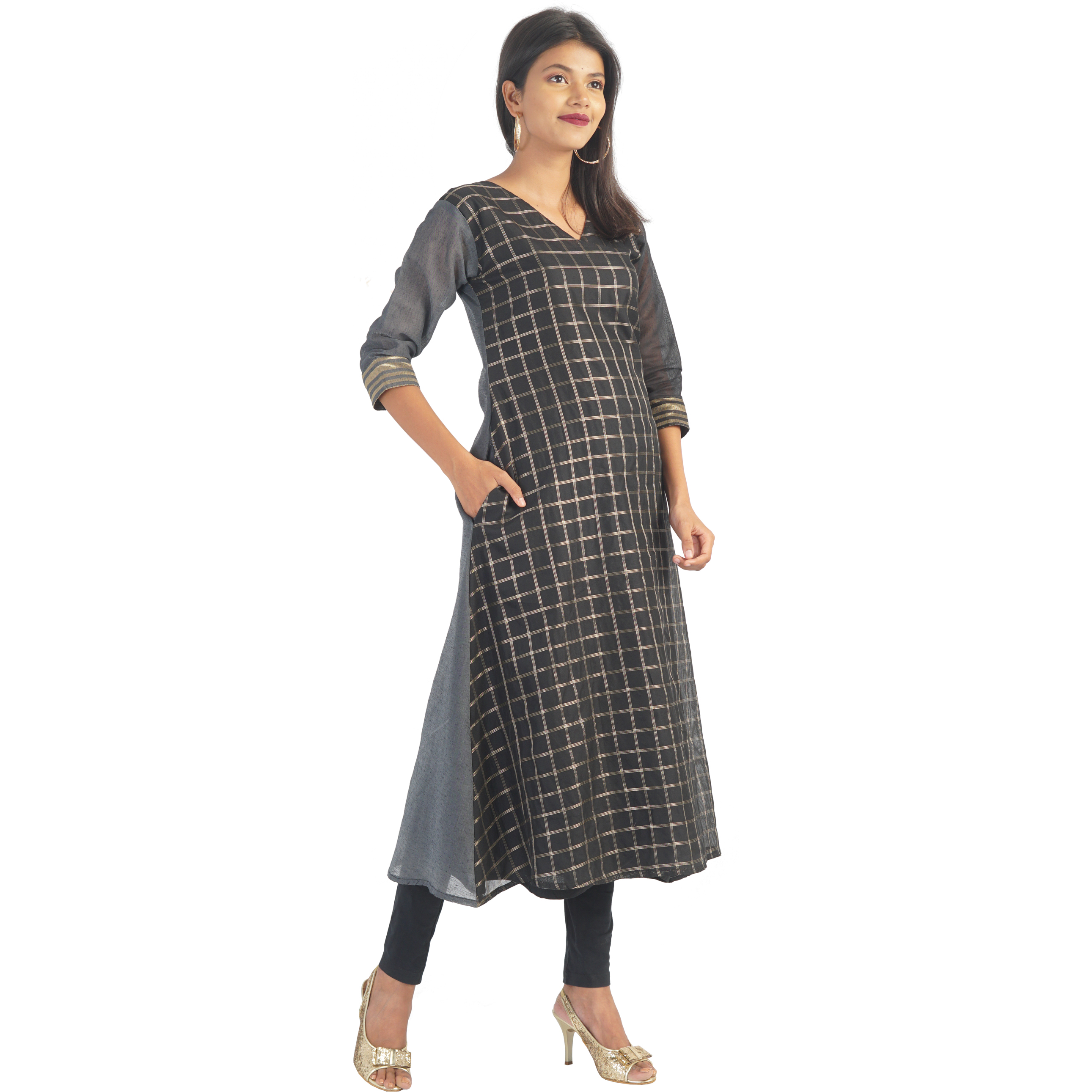 Pink Flamingo Clothing After Dark Reversible Kurta