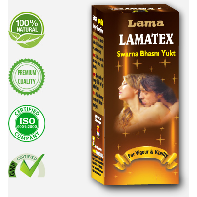 Lama Lamatex (With purified Gold poder) (For  vigour and vitality) - 30 Tablets (Size 30 Tablets)