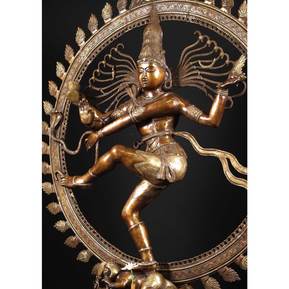 Brass Large Dancing Shiva Nataraja 73 Inches