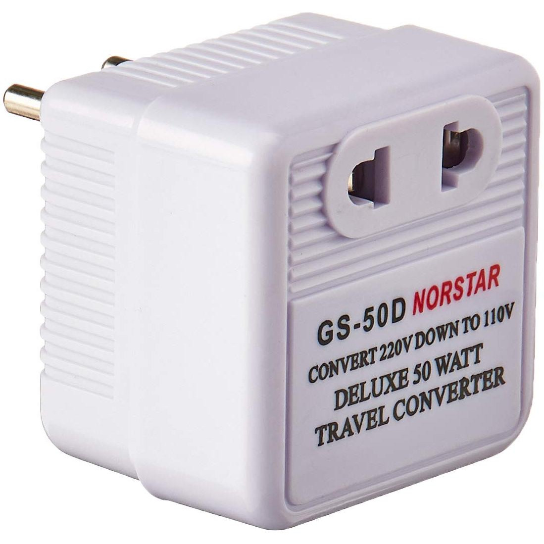 50 Watt Step Down Converter - International Travel Converter - 220-240 V to 110-120 V