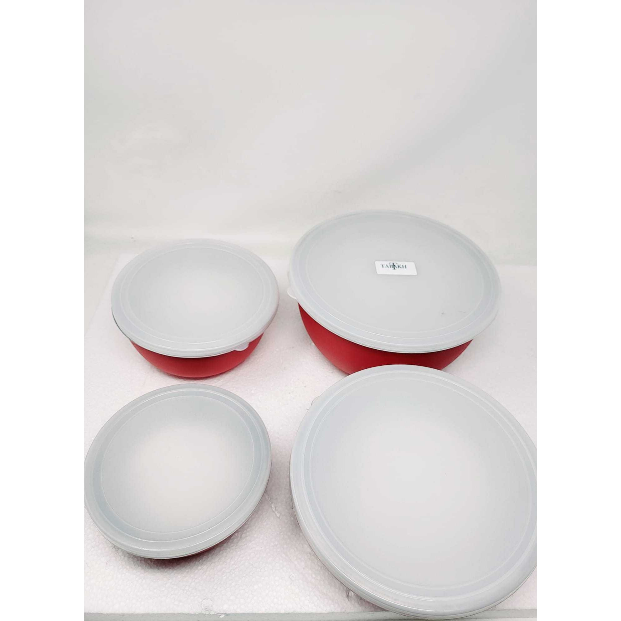 Tabakh Stainless Steel Bowls Set 4pcs