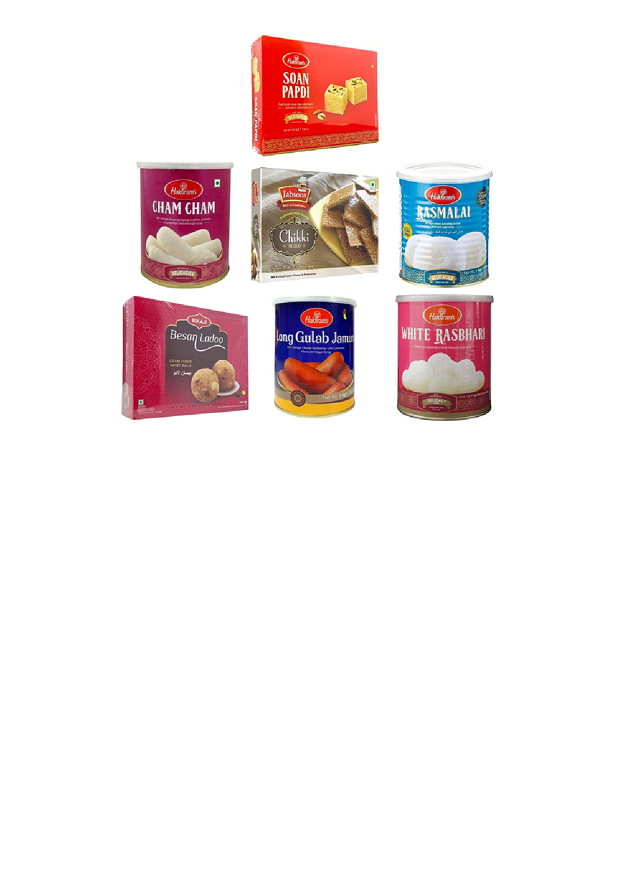 Sweets Variety Pack - 7 Items