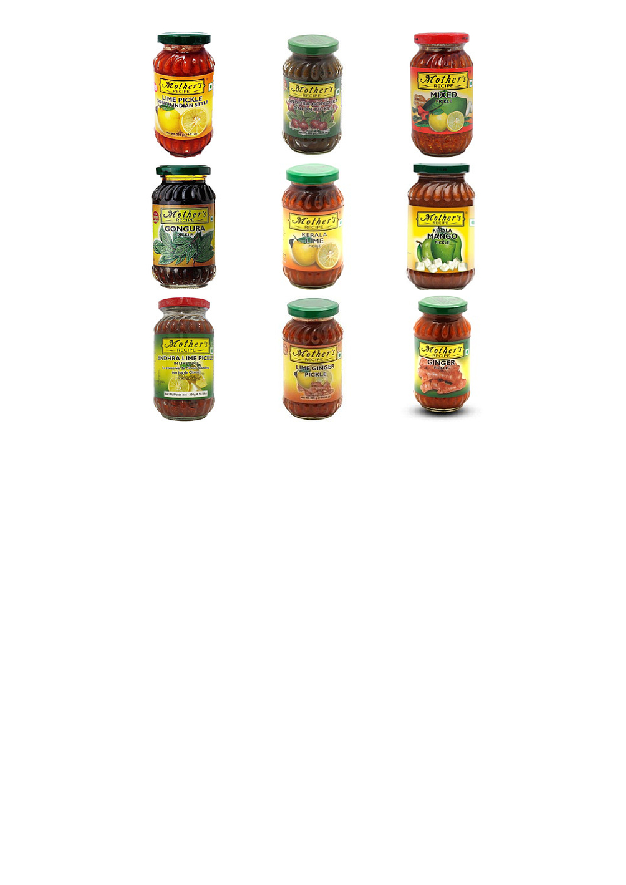 Mother's Recipe Pickle Variety Pack - 10 Items